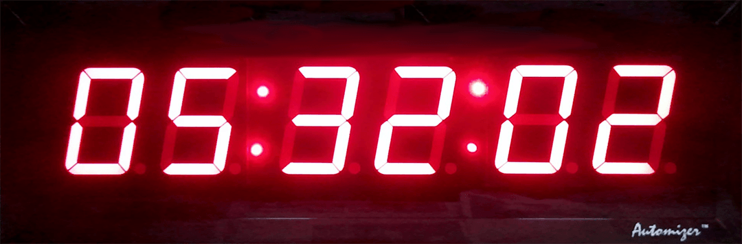 Automizer Digital Clock (GPS/NTP)