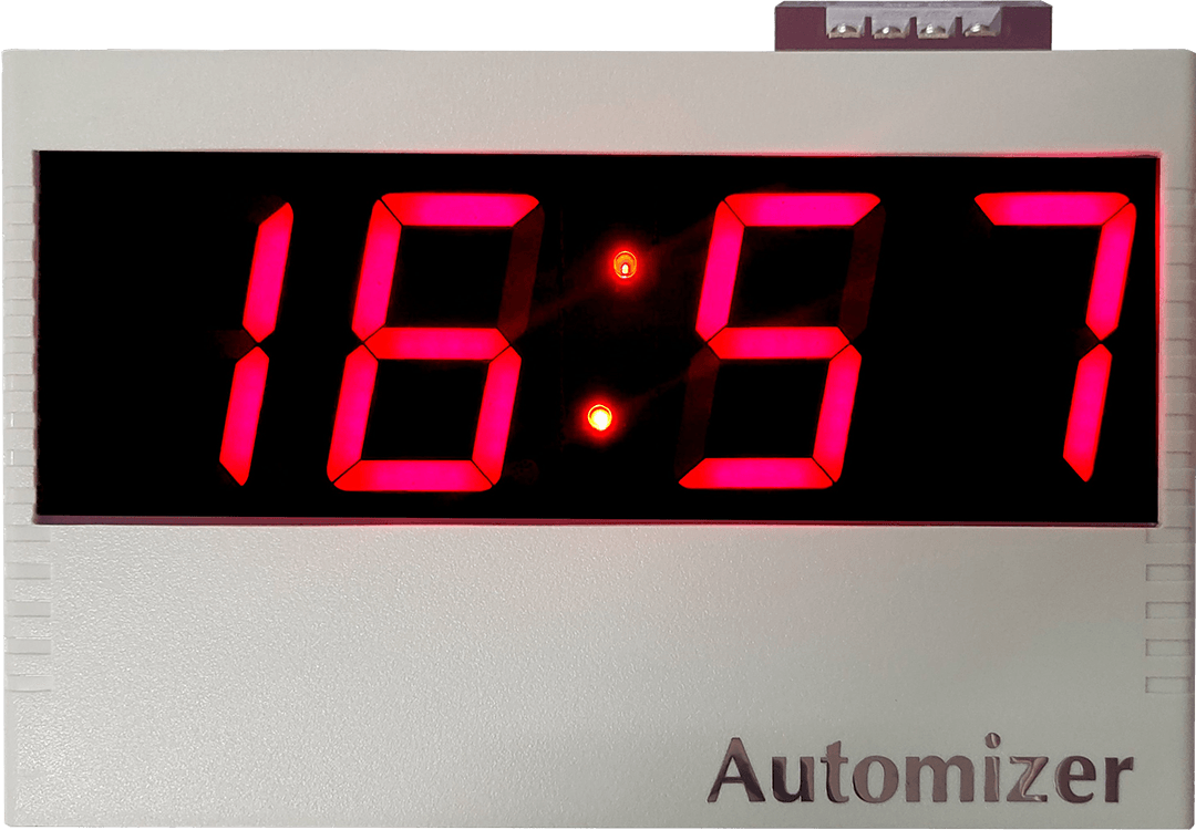 Automizer Digital Clock w/ Alarm (NTP)