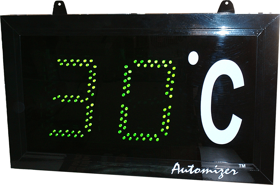 Automizer Temperature Display