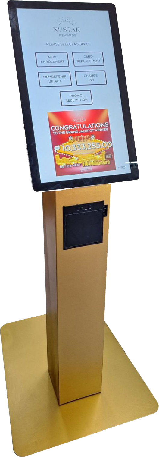 Automizer Touchscreen Ticket Kiosk